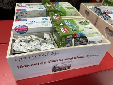 Der Förderverein der Mädchenrealschule unterstützt kreativ und schülerinnennah!